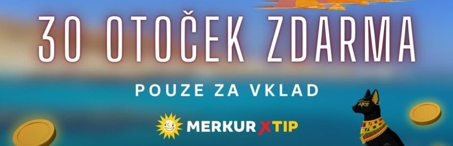 Merkur 30 free spinů za pouhý vklad