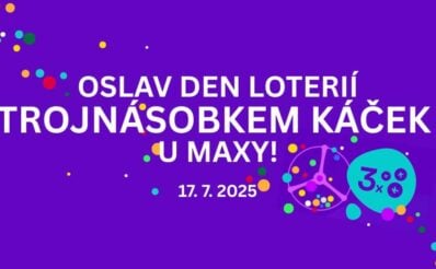 Oslav dnešní den s trojnásobkem káček od Maxy.