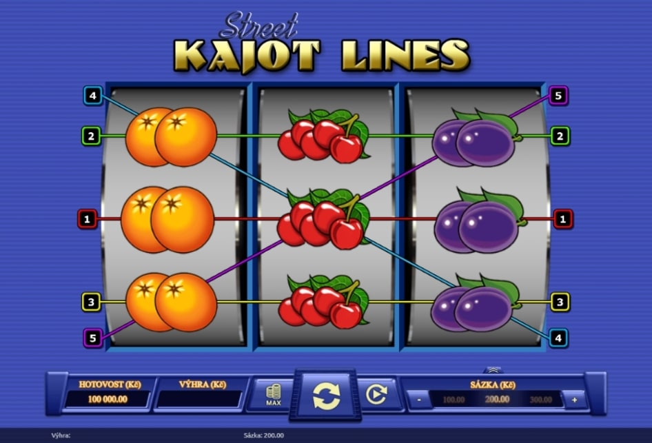 Kajot Lines Street od Kajot