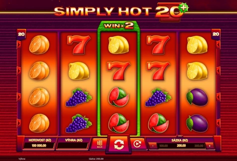 Simply Hot 20 + od Kajot