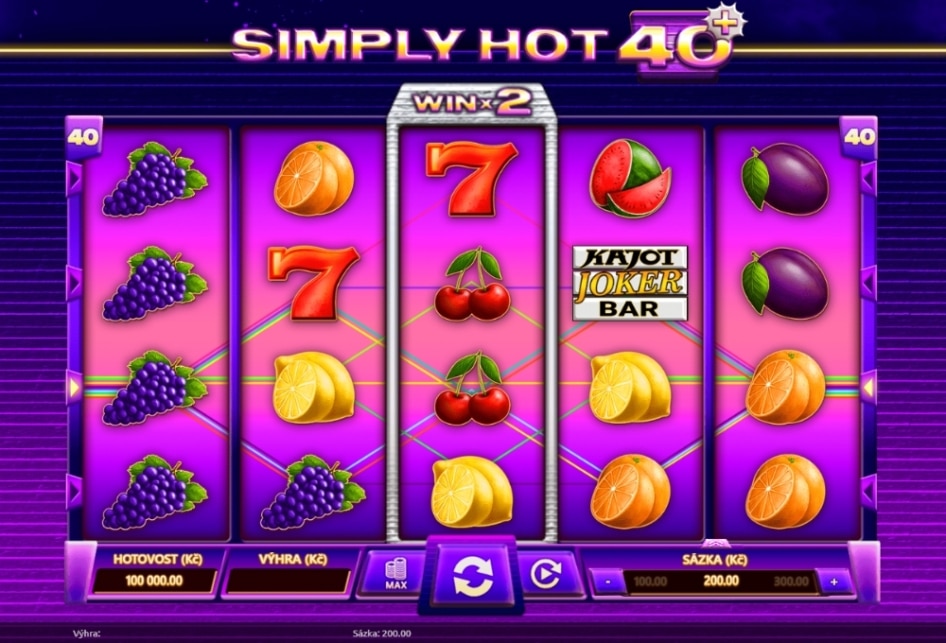 Simply Hot 40+ od Kajot