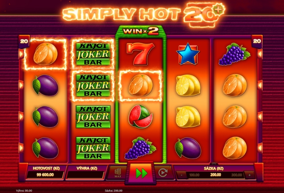 Téma a symboly Simply Hot 20 +