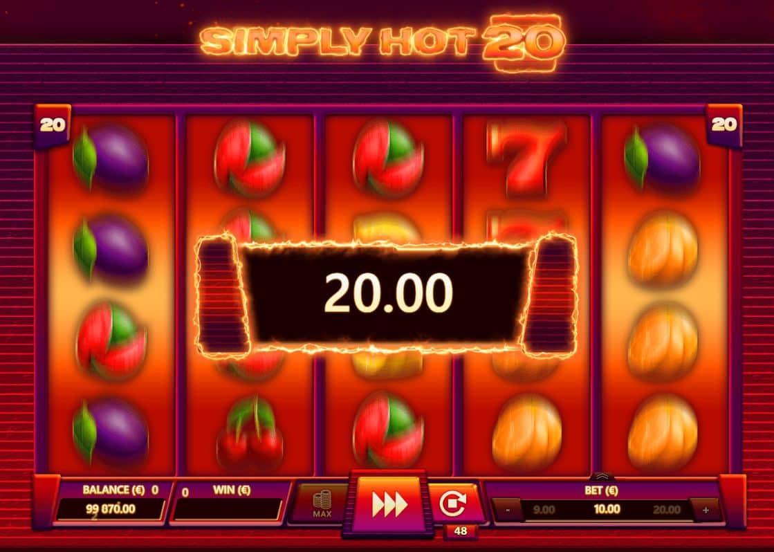 Téma a symboly Simply Hot 20