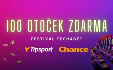 Tipsport a Chance 100 otoček zdarma