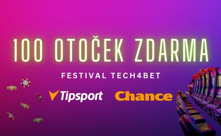 Tipsport a Chance 100 otoček zdarma