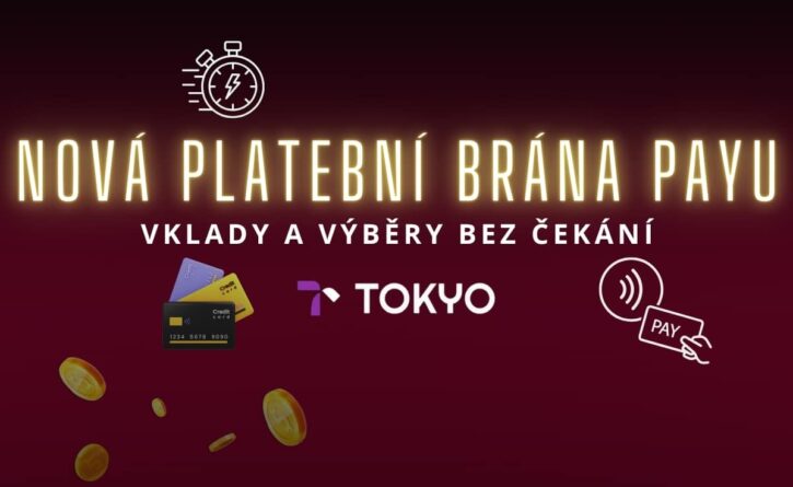 Tokyo nová platební brána Payu
