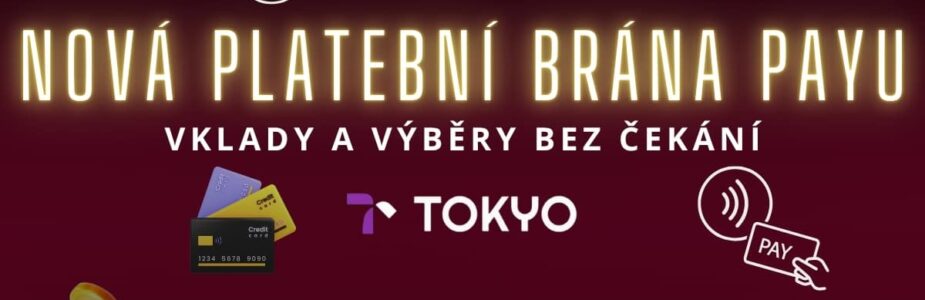 Tokyo nová platební brána Payu Tokyo nová platební brána Payu