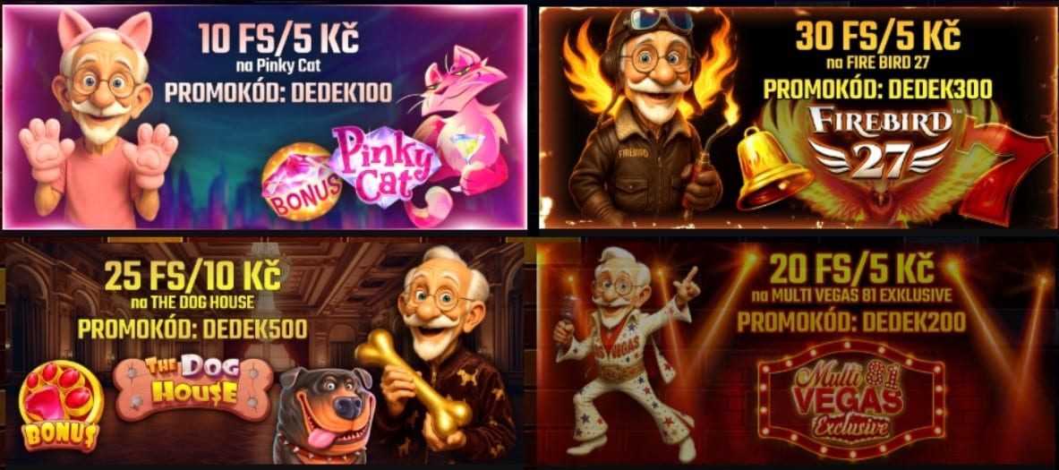 Akce v Herně U Dědka