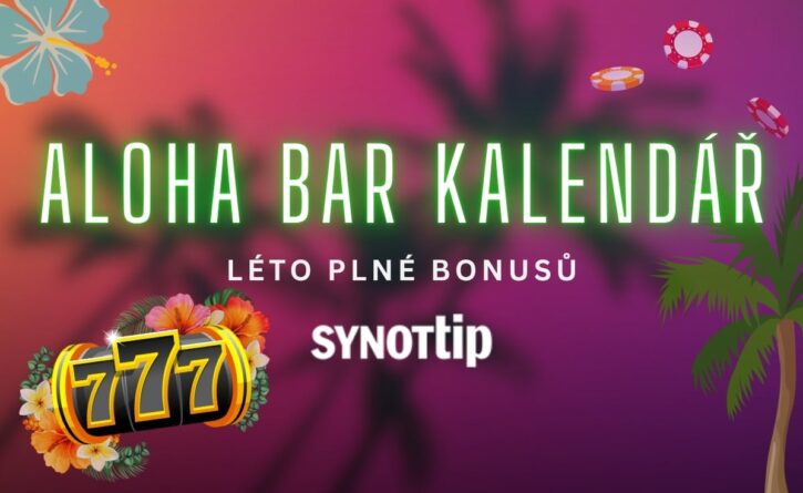 Aloha Bar kalendář Synottip