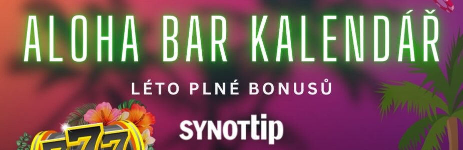 Aloha Bar kalendář Synottip