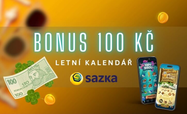 Získej bonus 100 Kč u Sazky