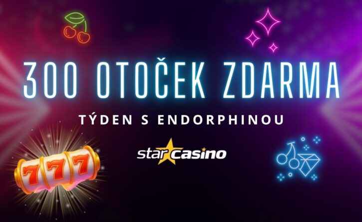 300 free spinů u Star Casina