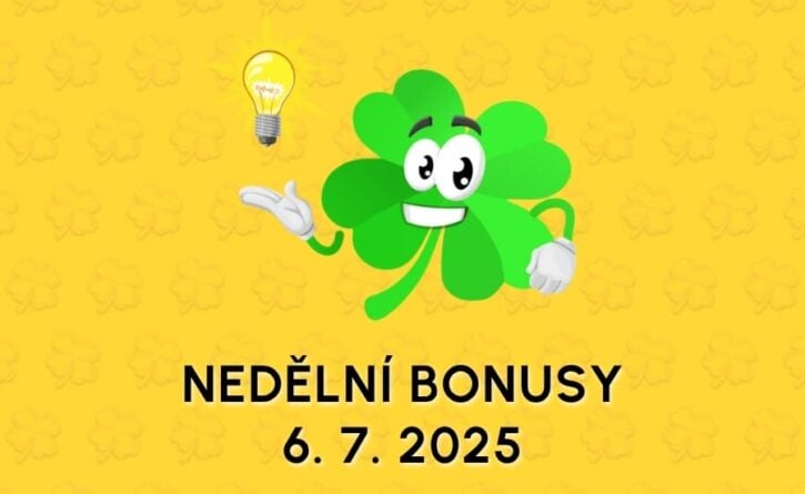 Free spiny a bonusy dnes 6. 7. 2025