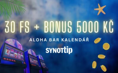 30 Fs + bonus v casinu Synottip