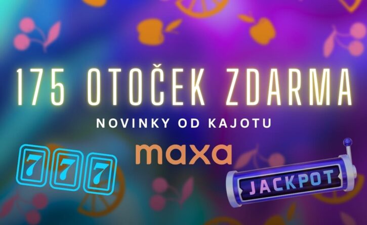 175 otoček zdarma u Maxy