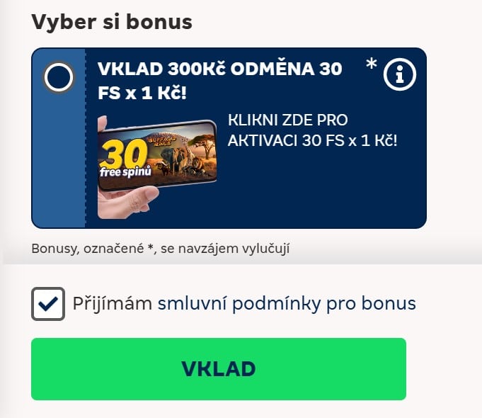 Free spiny za vklad