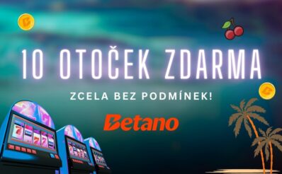 10 free spinů bez podmínek u Betana