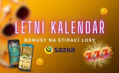 Letní kalendář s losy na Sazka