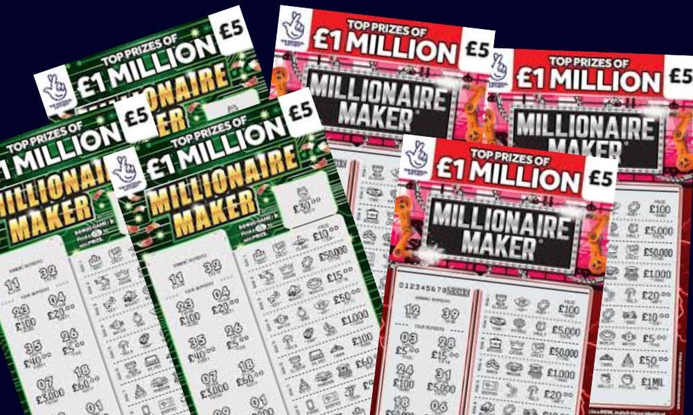 Millionaire maker scratch card