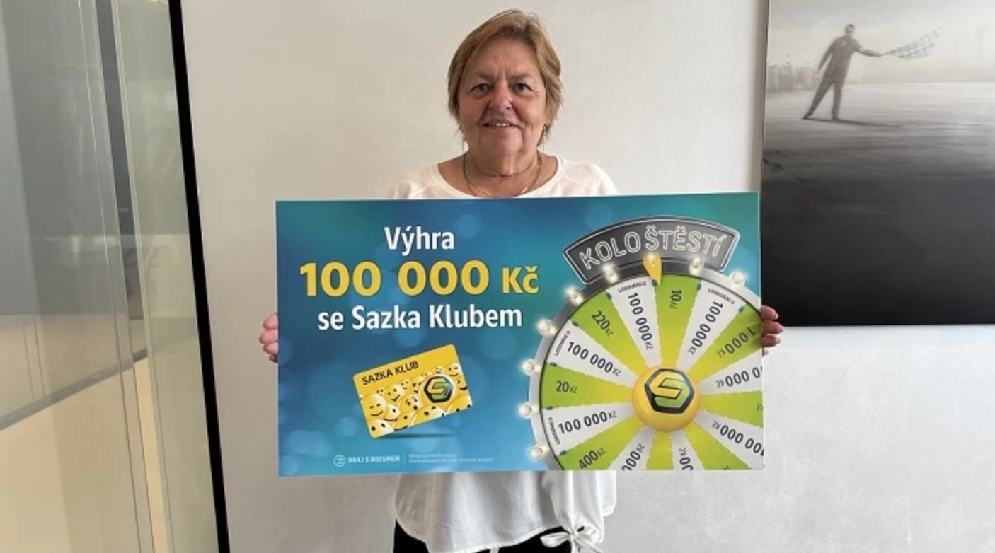 Výhra v Sazka klubu