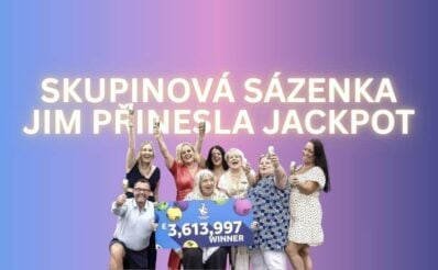Skupina přátel vyhrála jackpot v loterii!
