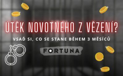 Uteče Novotný z vězení? Vsaď si!