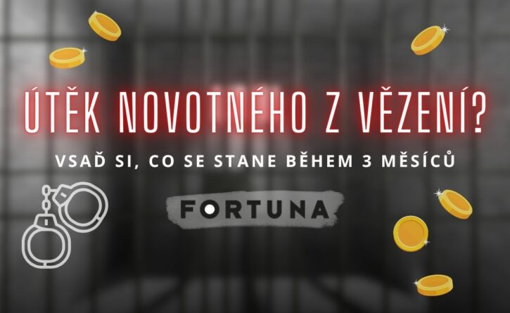 Uteče Novotný z vězení? Vsaď si!