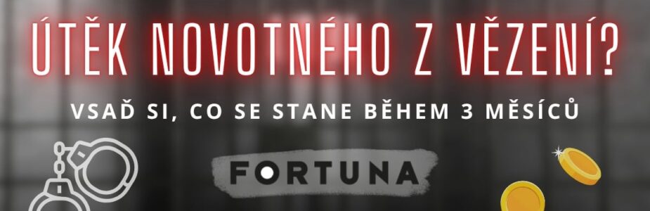 Uteče Novotný z vězení? Vsaď si!