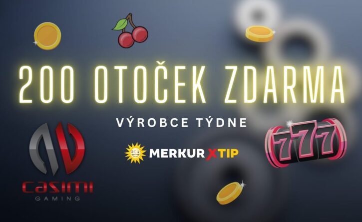 výrobce týdne Casimi u MerkurXtip