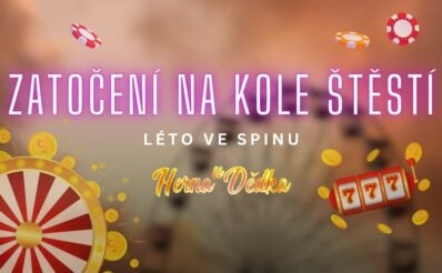 Zatočení na kole štěstí v Herně U Dědka