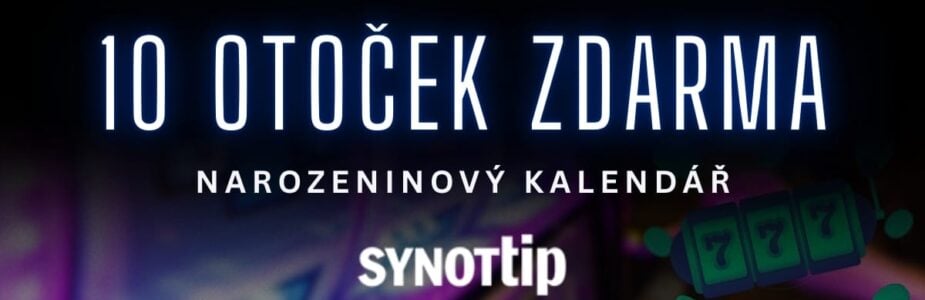 10 otoček zdarma v Synottip 10 otoček zdarma v Synottip