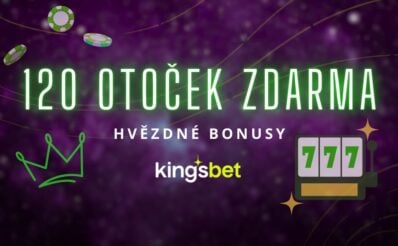 120 otoček zdarma u Kingsbetu