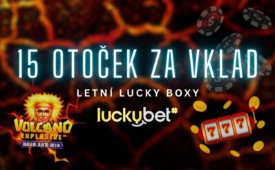 15 otoček za vklad u LuckyBetu