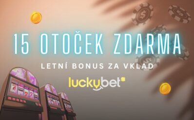 15 otoček zdarma u LuckyBetu