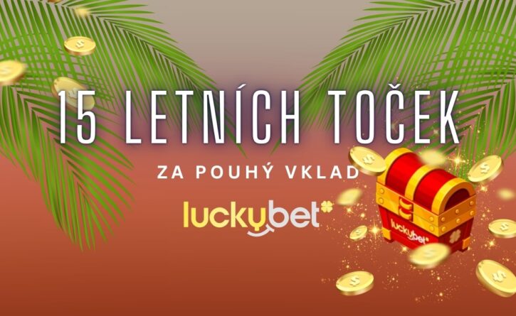 15 otoček zdarma v LuckyBet