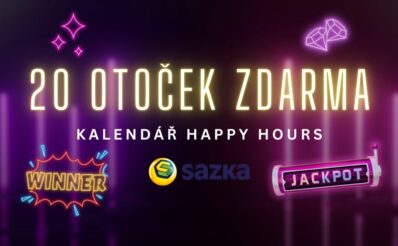20 otoček Sazka kalendář Happy Hours