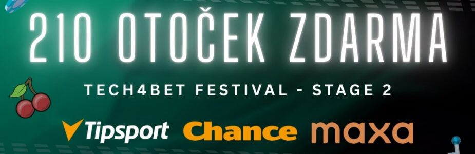 210 otoček u Tipsportu Chance a Maxy