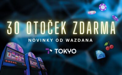 30 otoček zdarma v casinu Tokyo