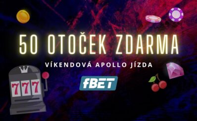 50 víkendových otoček v casinu fBET