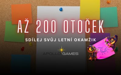 Až 200 otoček zdarma u Apolla
