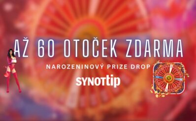 Až 60 otoček zdarma v Synottip