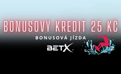 Bonusový kredit 25 Kč v BetX