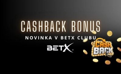 Cashback bonus v BetX