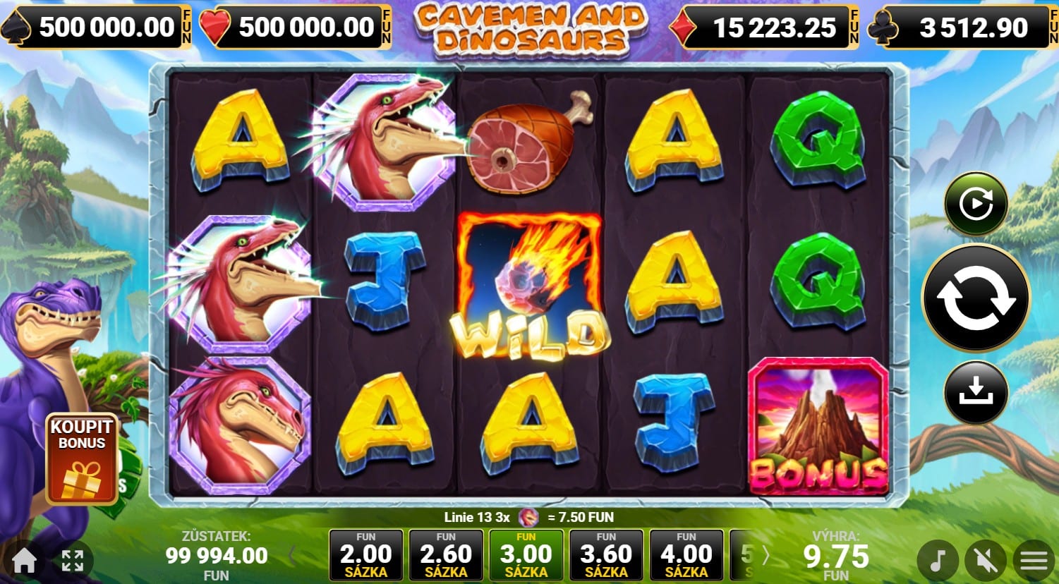 Cavemen and Dinosaurus