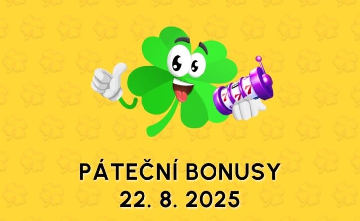 Free spiny a bonusy dnes 22-8-2025