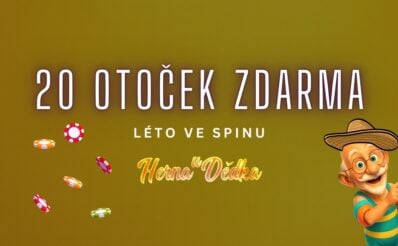 Herna U Dědka 20 otoček zdarma