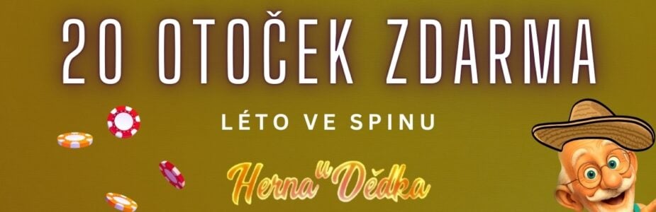 Herna U Dědka 20 otoček zdarma