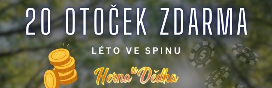 Herna U Dědka 20 otoček zdarma Léto ve spinu Herna U Dědka 20 otoček zdarma Léto ve spinu