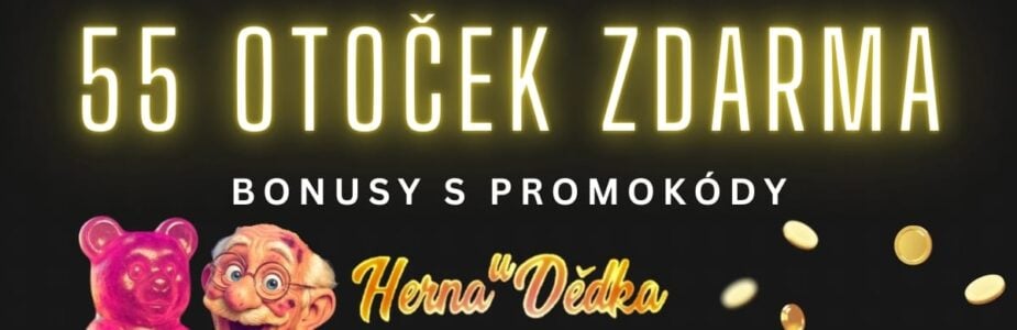 Herna U Dědka 55 otoček zdarma Herna U Dědka 55 otoček zdarma