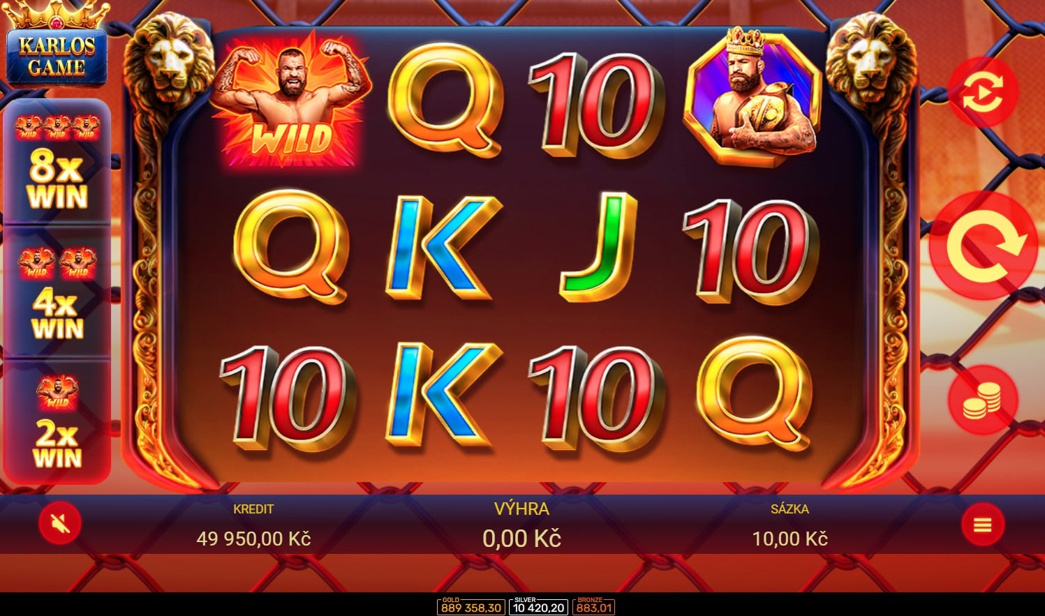 Karlos Game demo automat Forbes